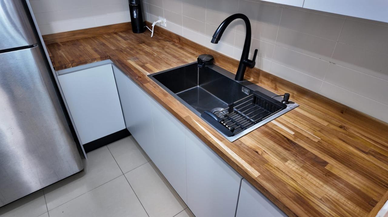 Teak countertops